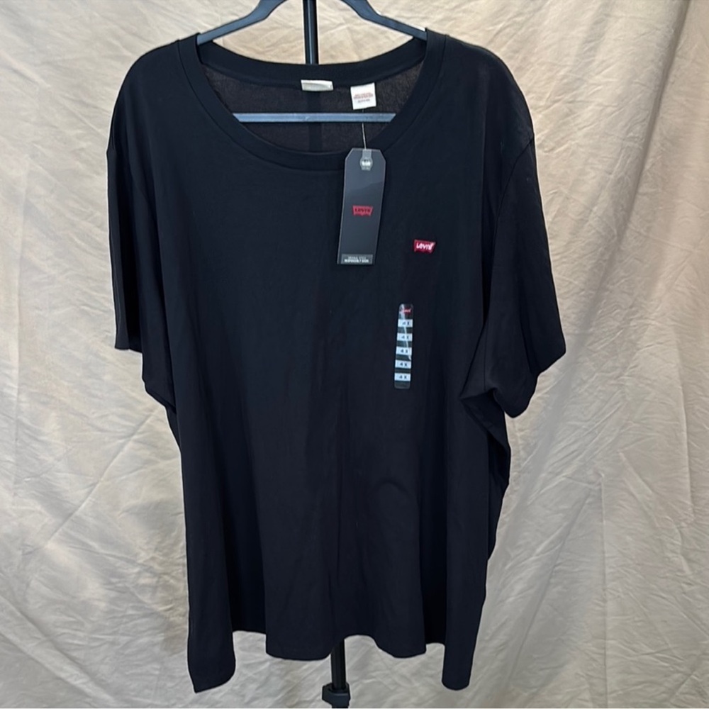Levi's Black Short Sleeve Tee Casual Comfort